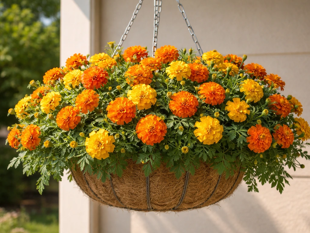 Can Marigolds Grow in Hanging Baskets? How to Succeed