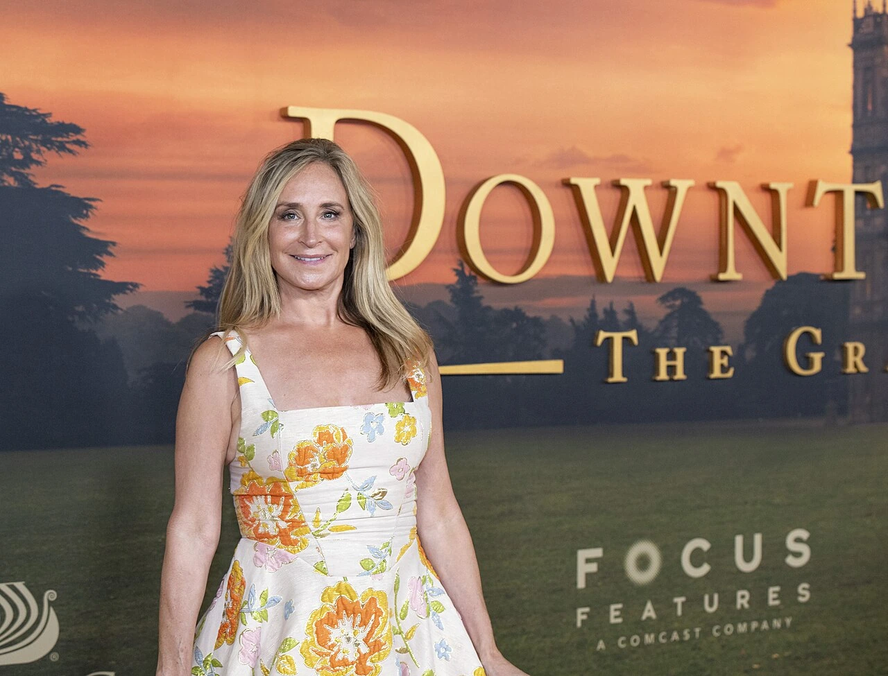 Sonja Morgan at the Downton Abbey: The Grand Finale premiere in New York