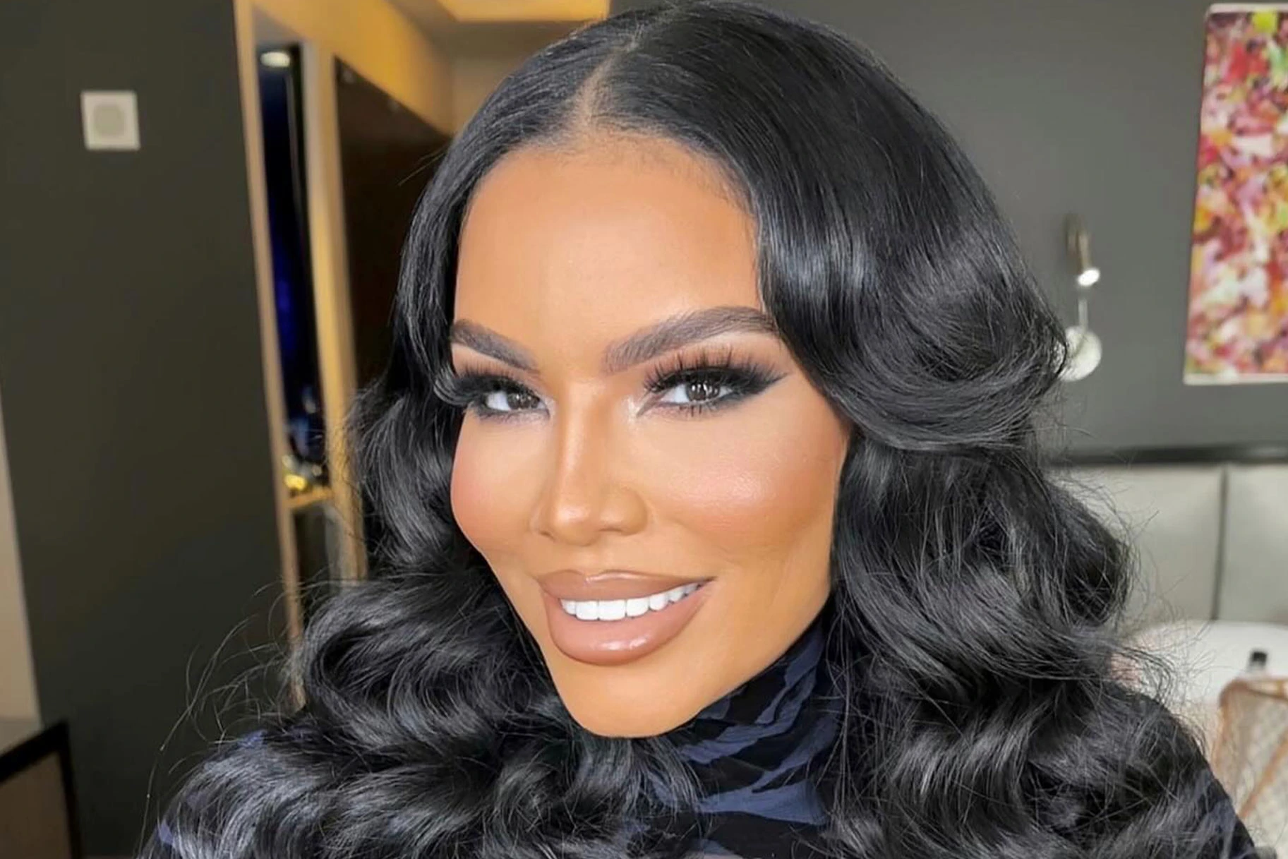 A clear close-up portrait of Mia Thornton