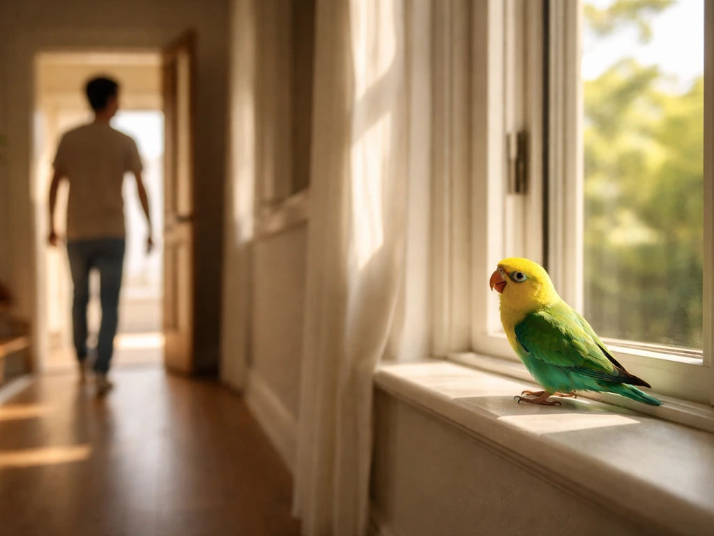 My bird flew away: what to do now and how to recover it