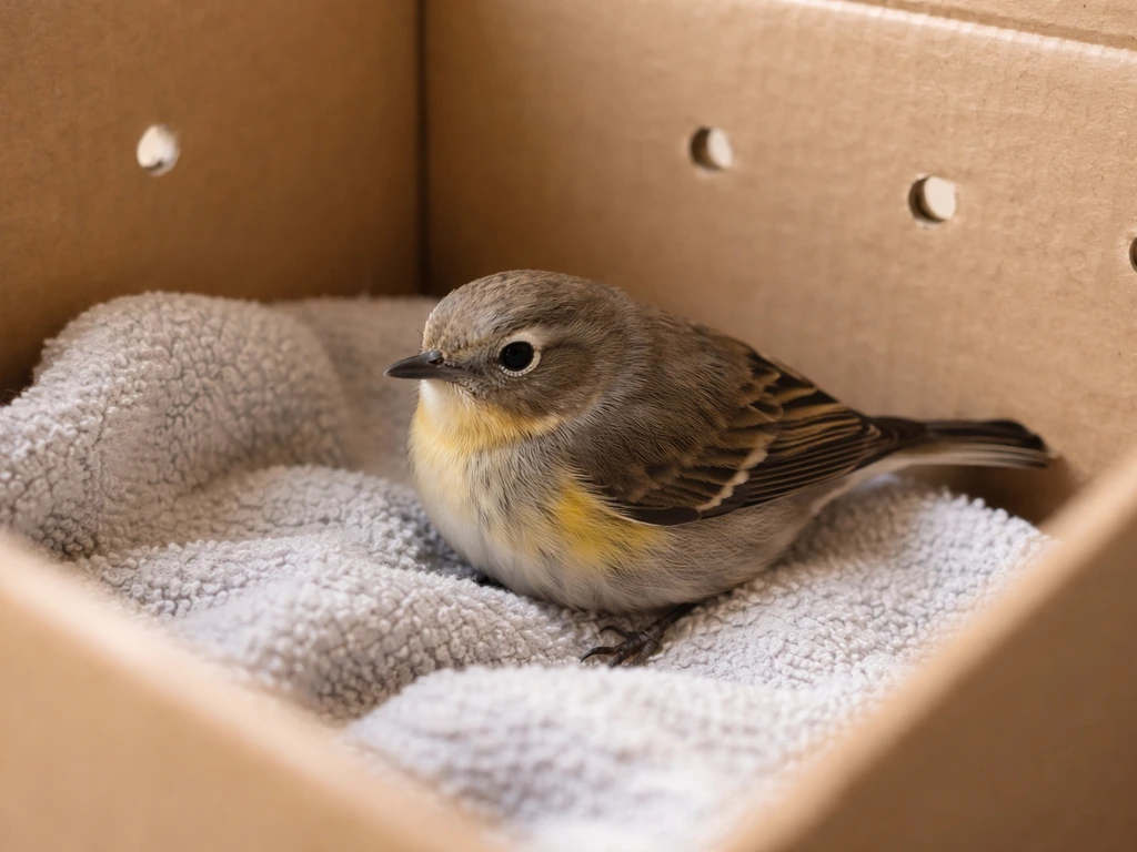 what to do bird broken wing