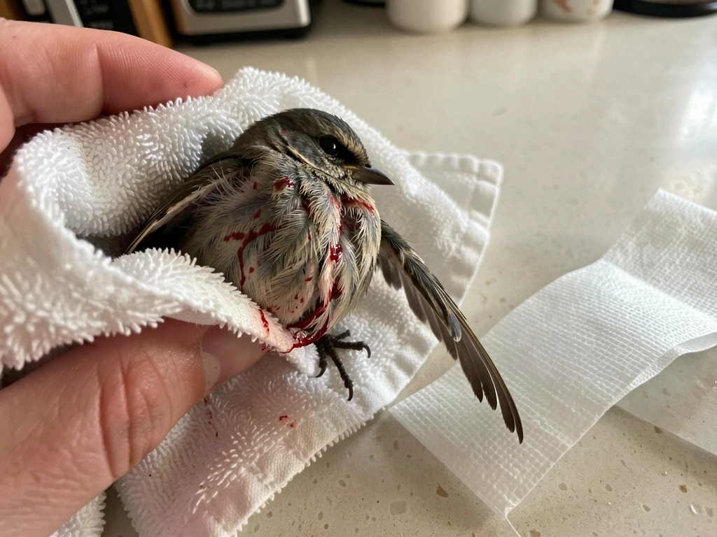 bird hurt what to do