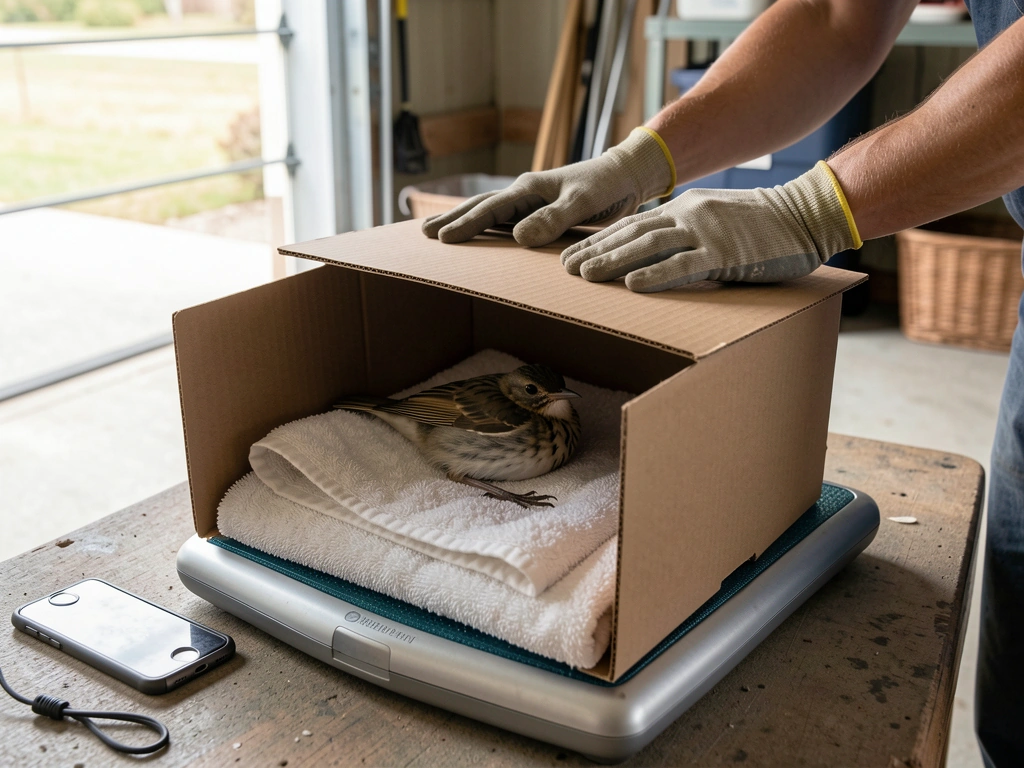 Wounded Bird What to Do Step by Step for First Help