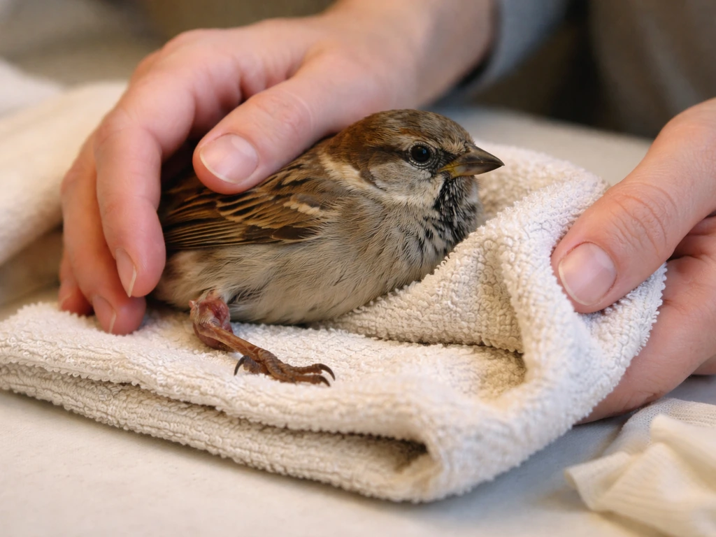 Bird With Broken Leg: Immediate First Aid Steps