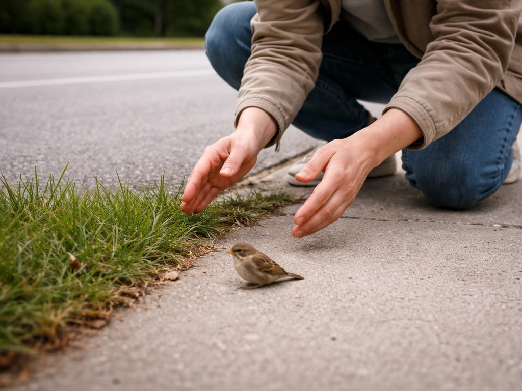 what to do with a bird that cannot fly