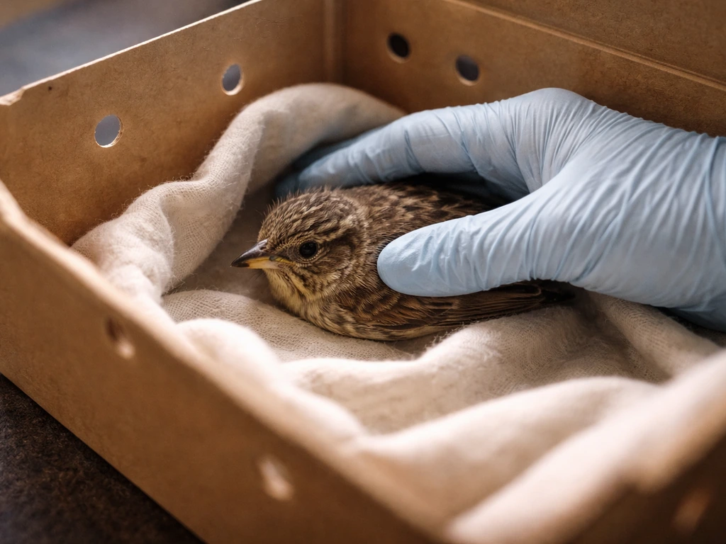 can a bird with a broken leg survive