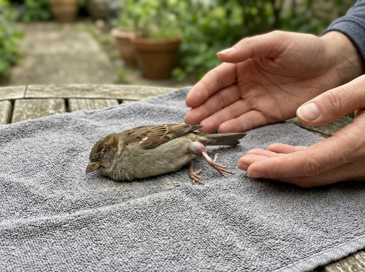 Leg injury signs shown with gentle, non-invasive observation