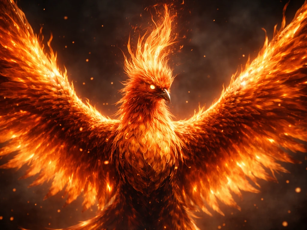 what does a phoenix bird look like