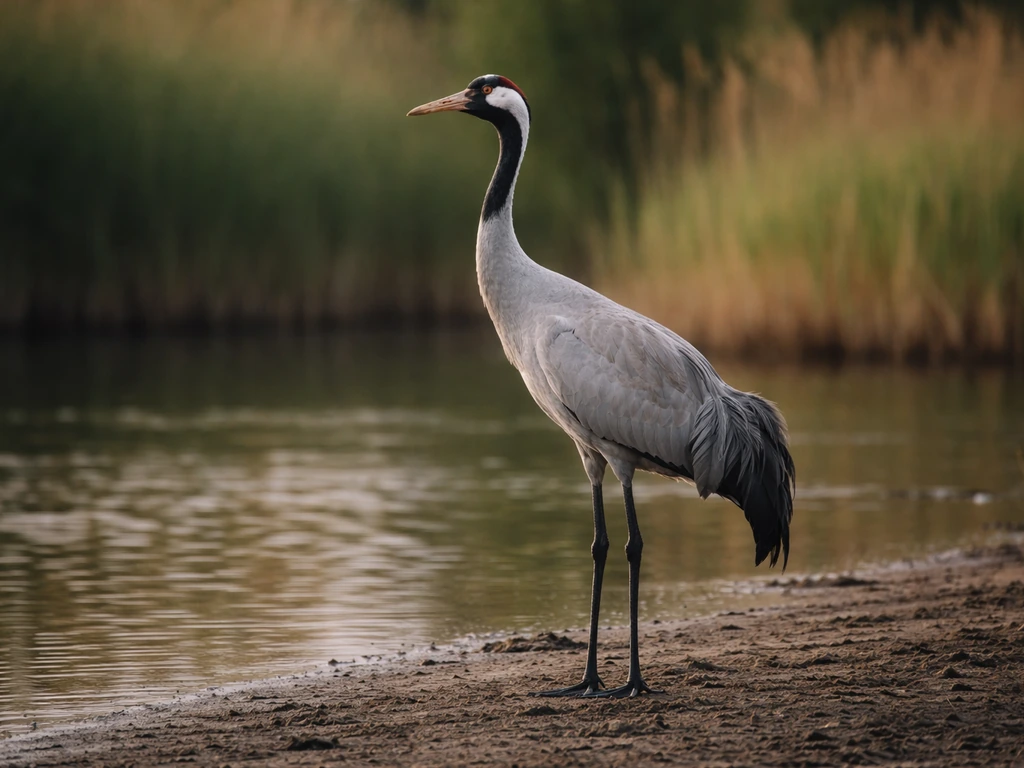 what does the bird crane look like