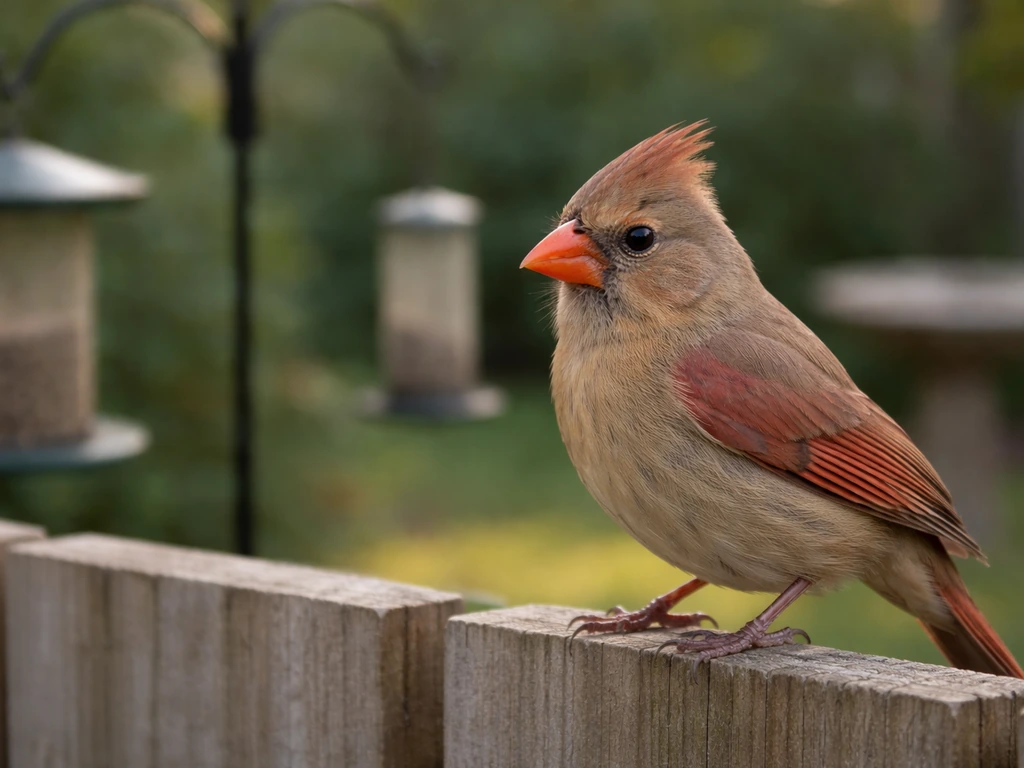 Bird That Looks Like a Female Cardinal but Is Not
