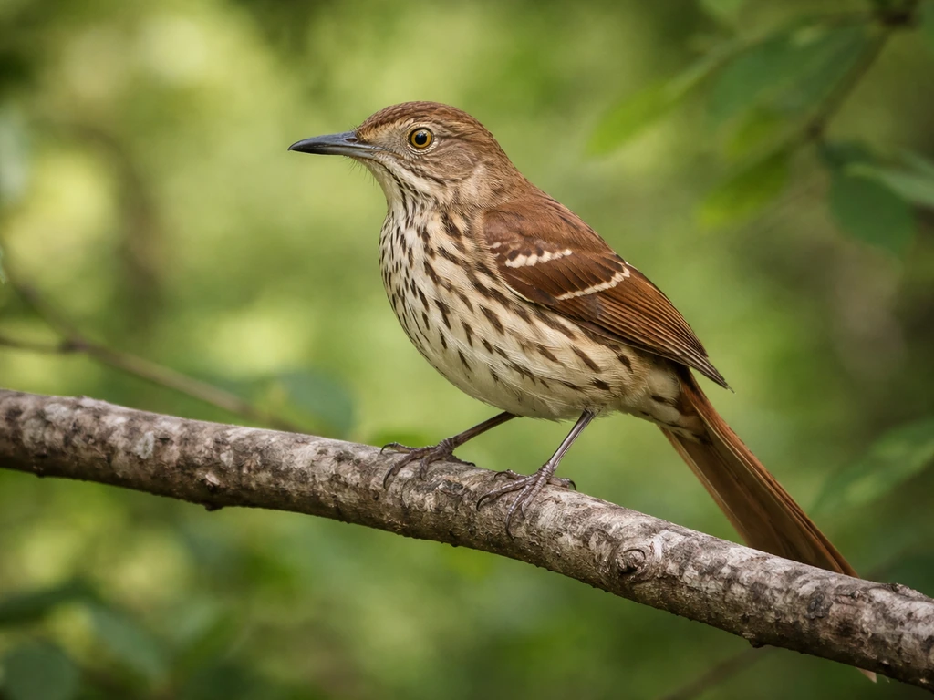 What Does a Brown Thrasher Bird Look Like? Key ID Marks