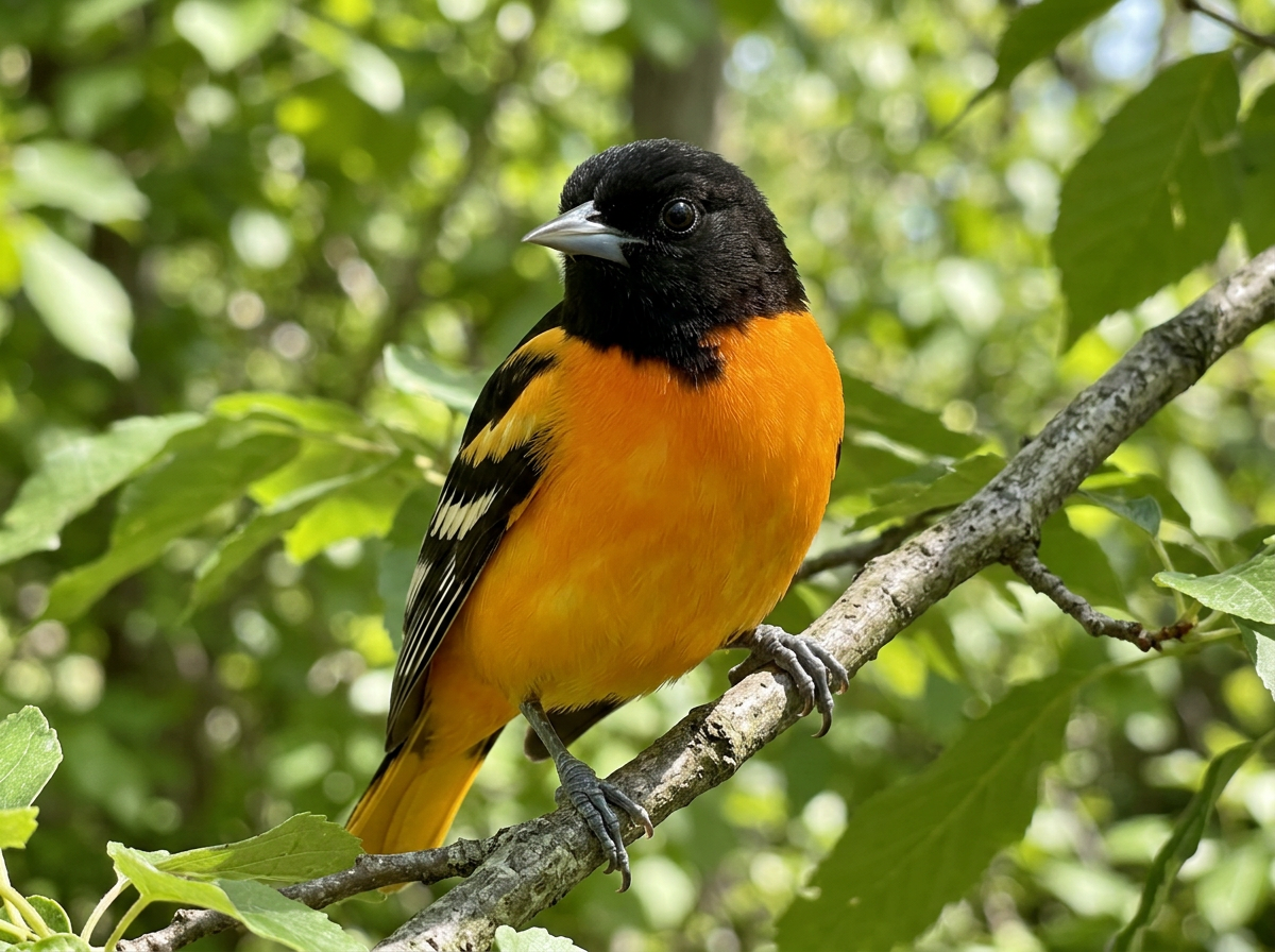 what does the oriole bird look like