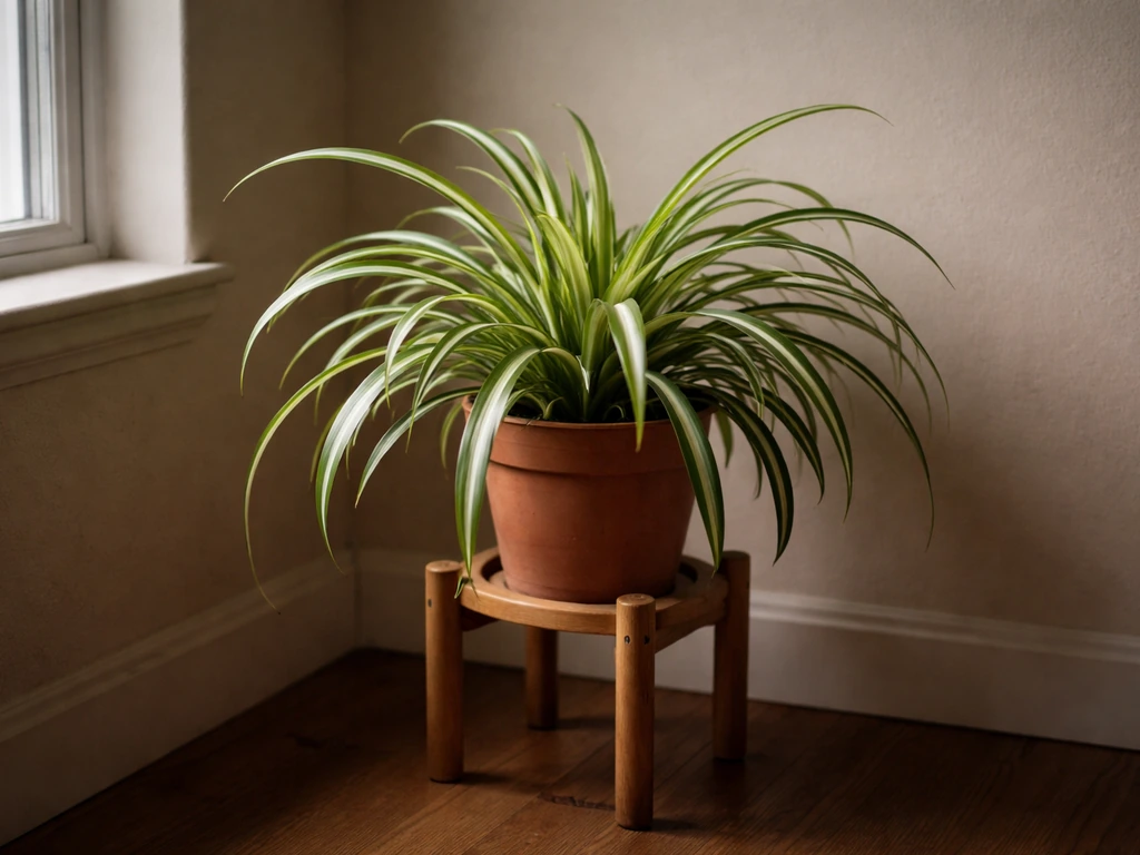 can spider plant grow in low light