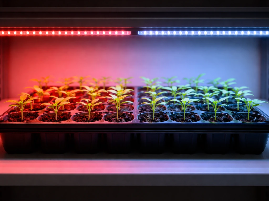 Can Colored Lights Affect How Plants Grow Indoors?