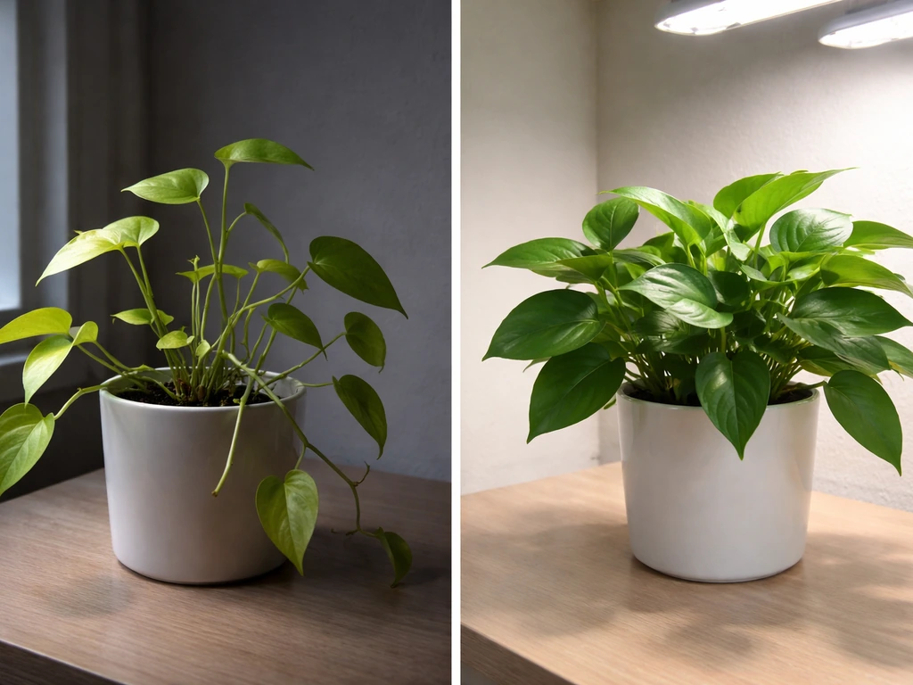 Plant Growth in Dark vs Light: Symptoms and Fixes Indoors