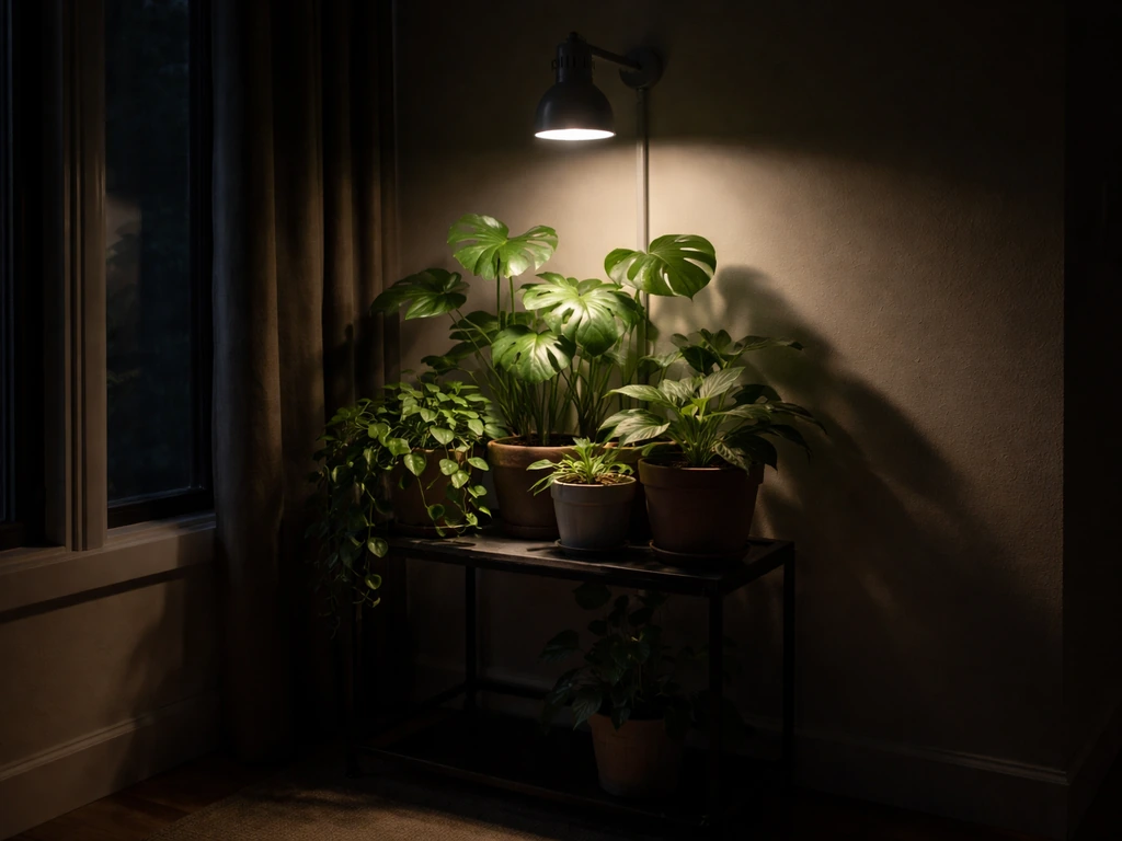 can a plant grow in the dark