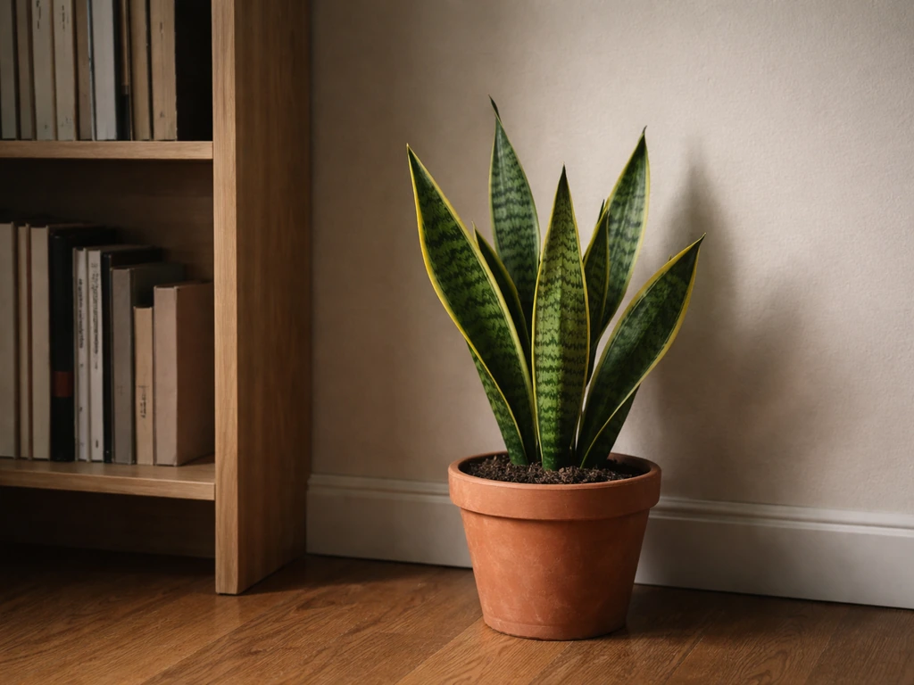 can snake plant grow in low light