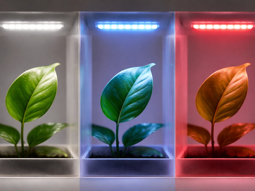 in what color light do plants grow best