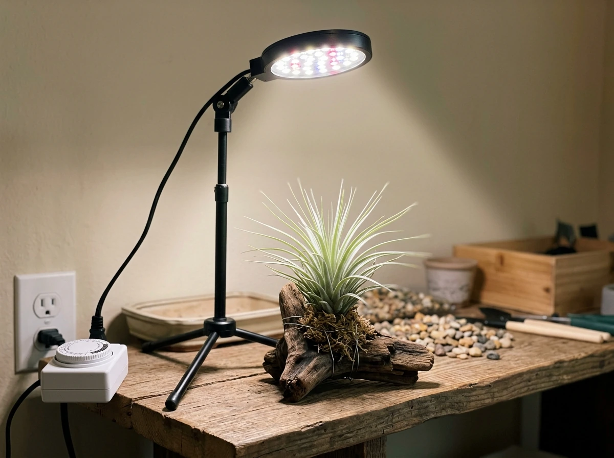 Can Air Plants Grow in Artificial Light? How to Set Up