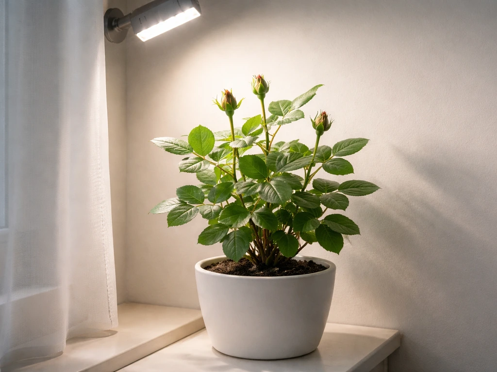 Can Rose Plant Grow Without Sunlight Indoors? Light Guide