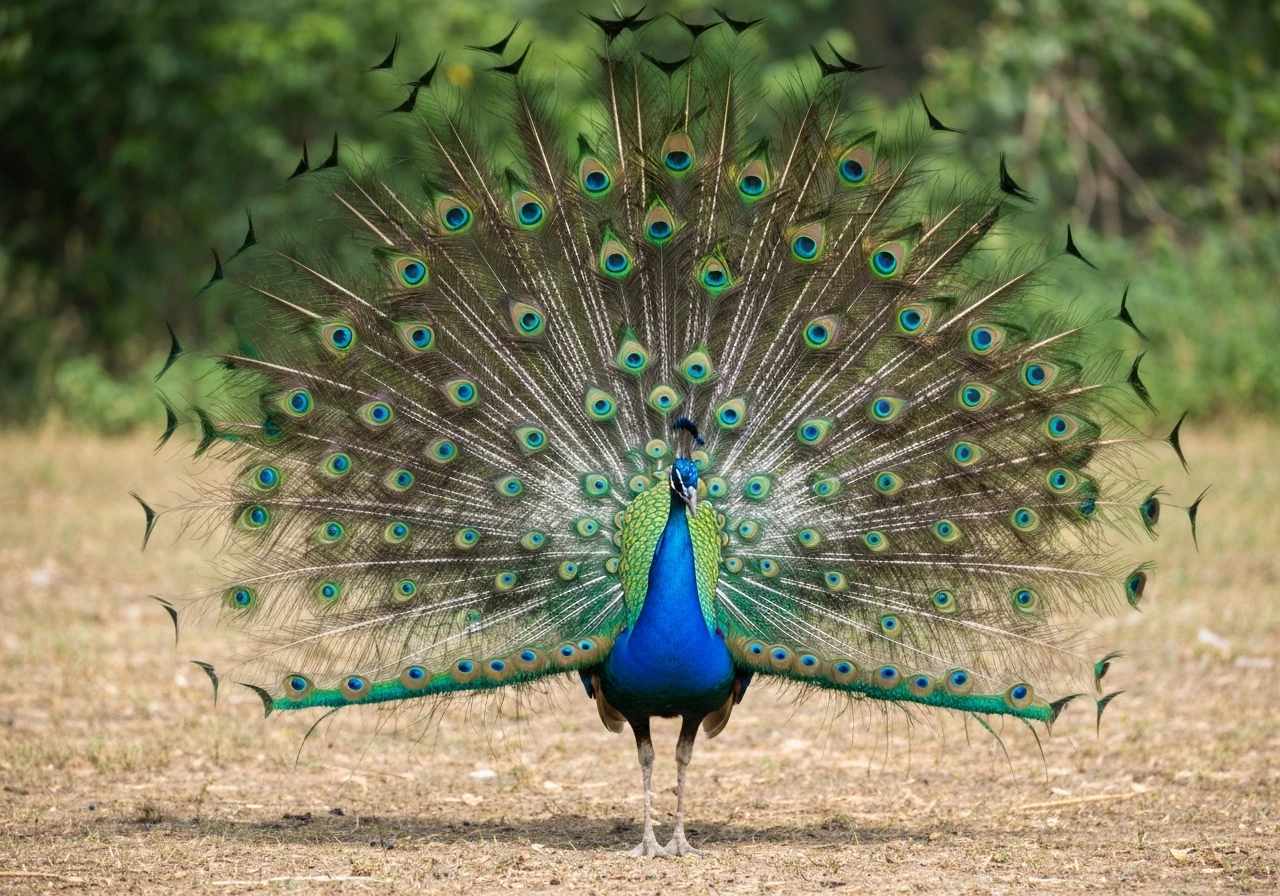 what is national bird of india