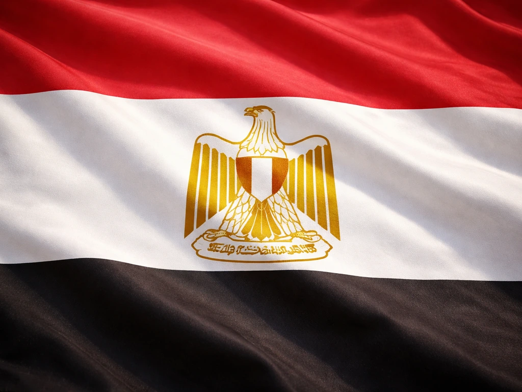 what is the bird on the egyptian flag
