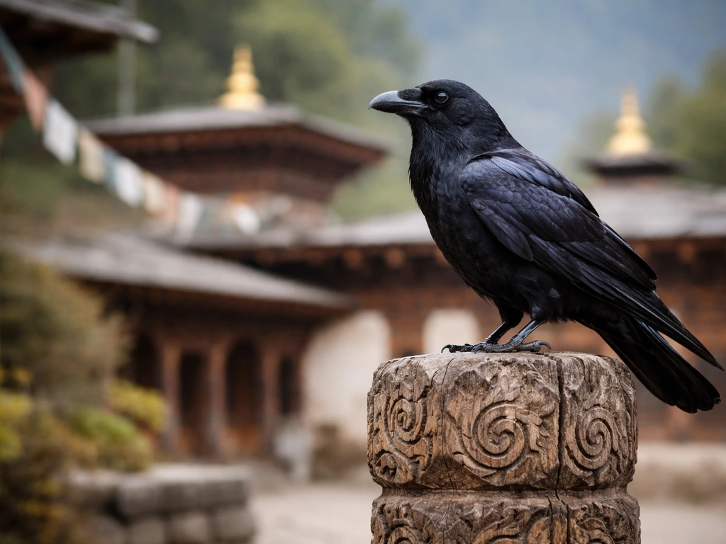 crow is the national bird of which country