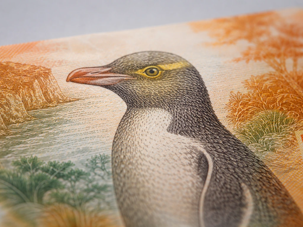 what bird is on the 5 dollar note nz