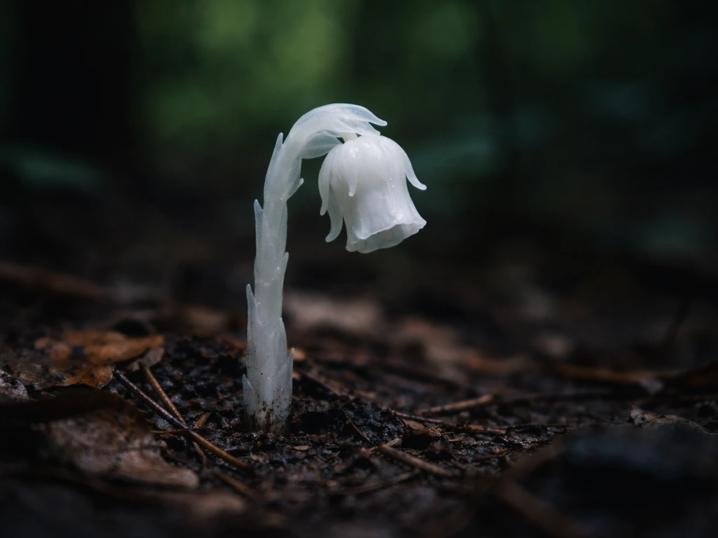 where does ghost pipe grow