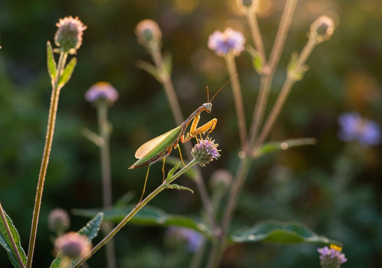how rare are praying mantis in grow a garden