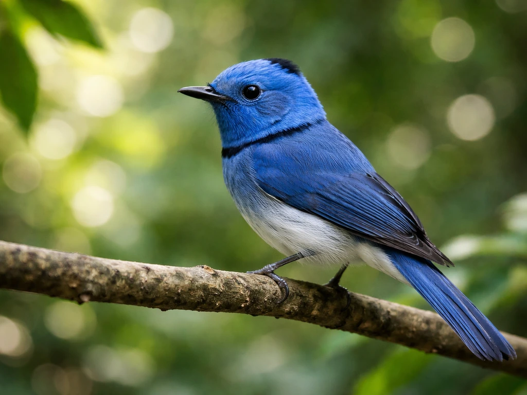 black naped monarch bird spiritual meaning