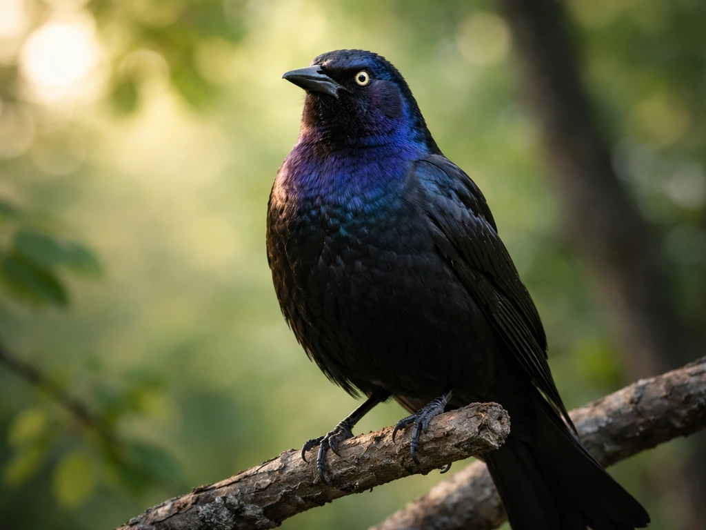 spiritual meaning of a grackle bird