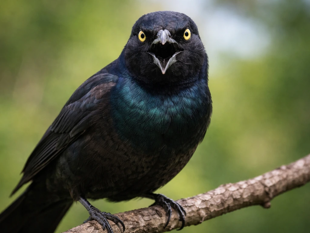 spiritual meaning of grackle bird