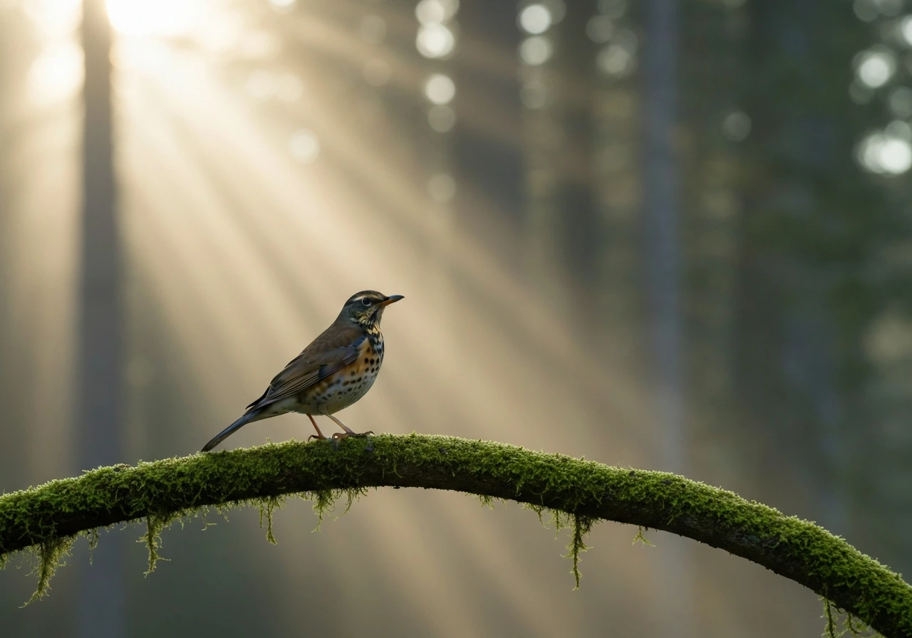 thrush bird spiritual meaning