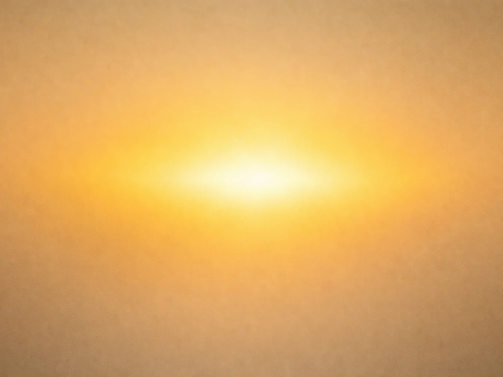Soft golden-yellow aura glow on a calm gradient background, symbolizing joy and solar-plexus energy.