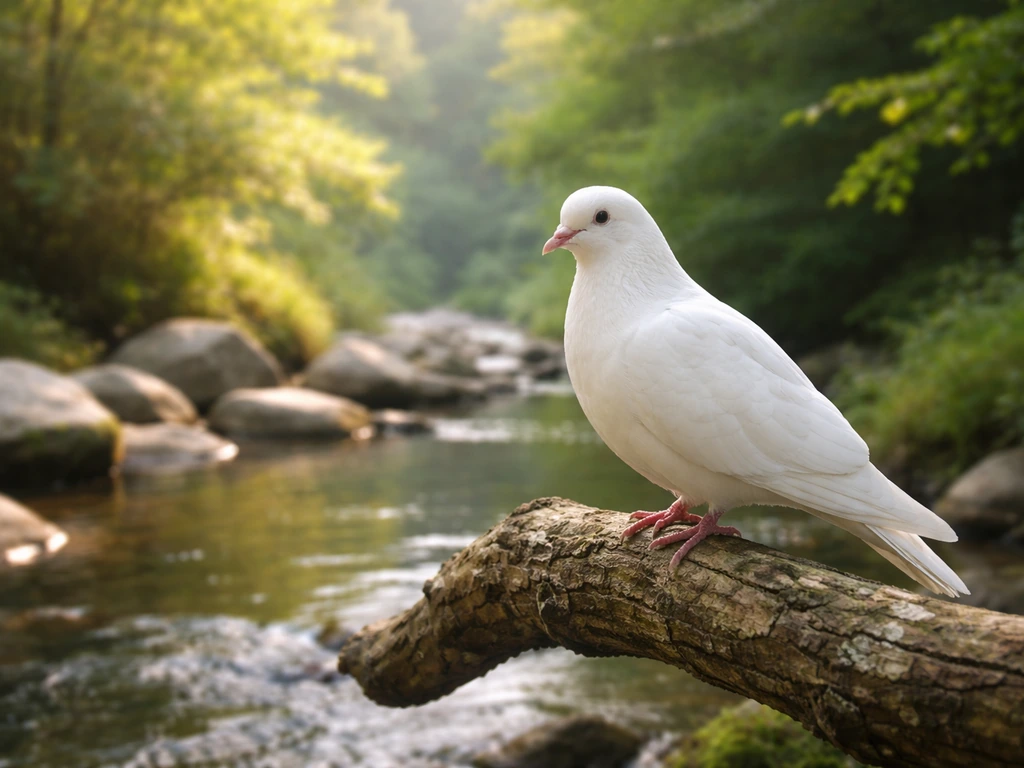 spiritual meaning of a white bird