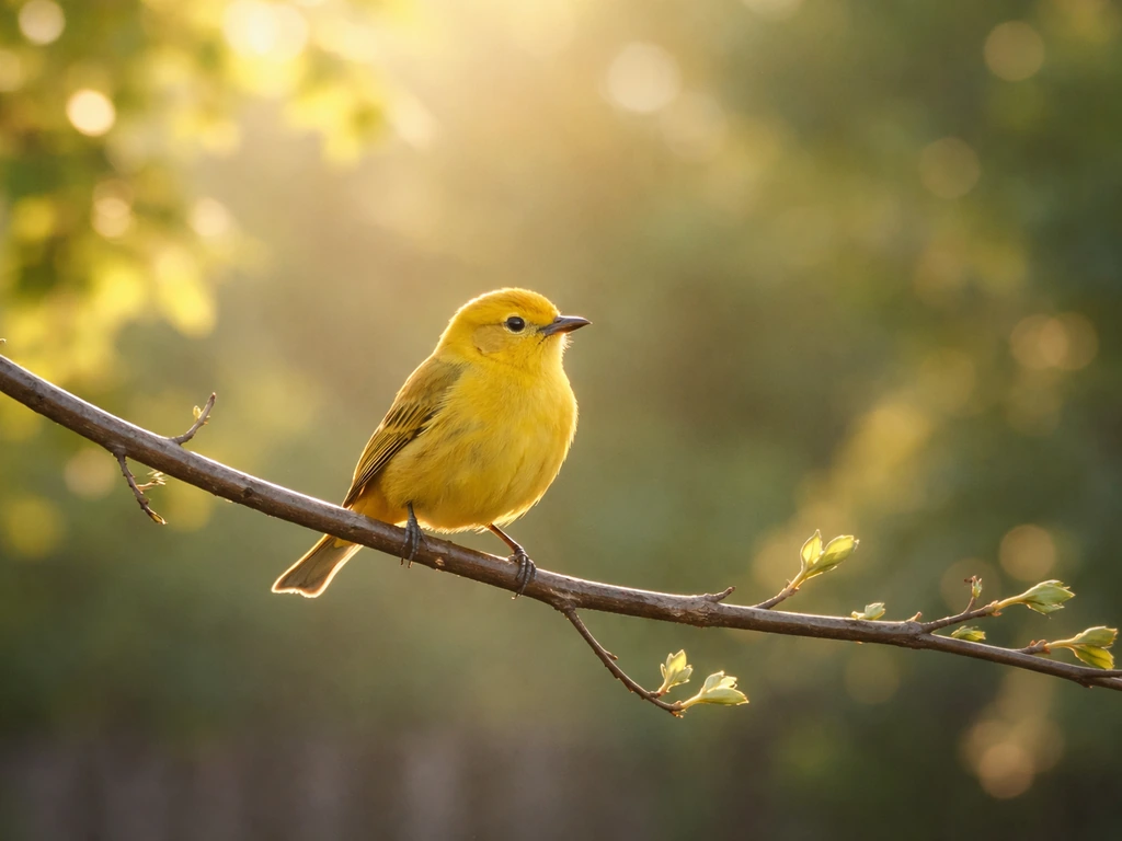 spiritual meaning yellow bird