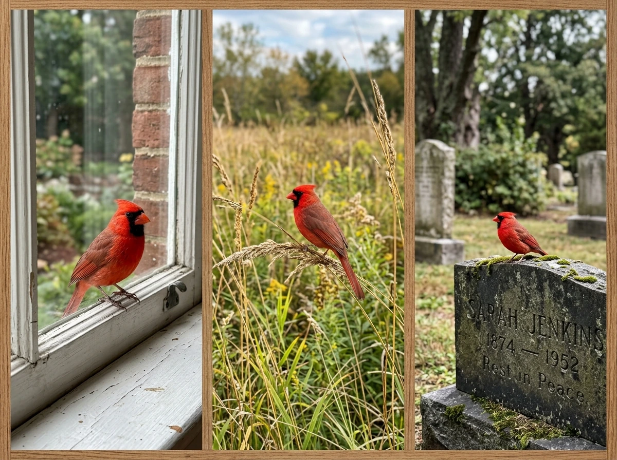 spiritual meaning red bird