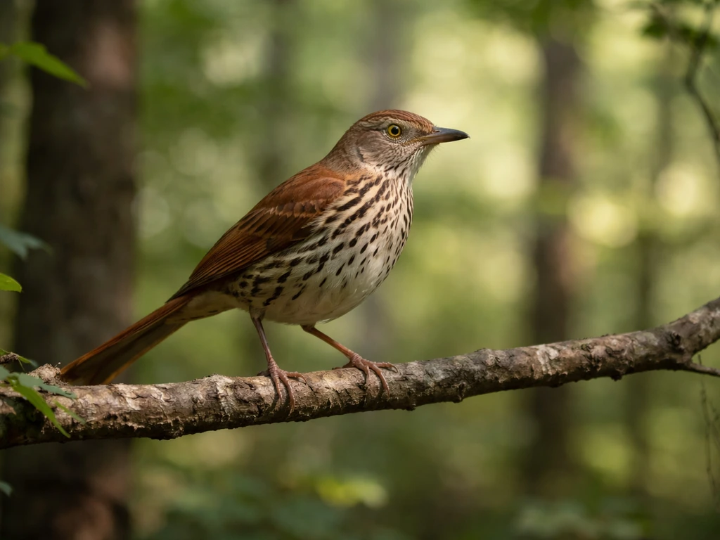 Brown Thrasher Bird Spiritual Meaning and What to Do Next