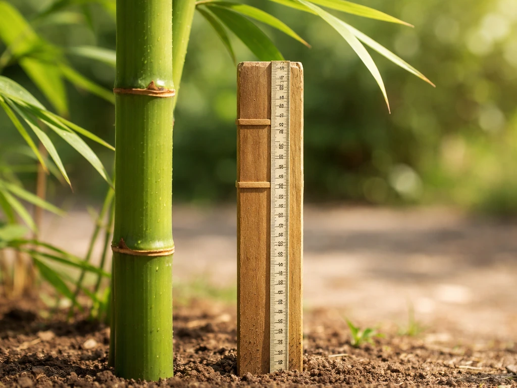 how much does bamboo grow per day