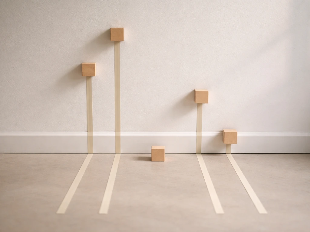 Two simple side-by-side silhouettes showing earlier vs later puberty growth timing on a plain backdrop.