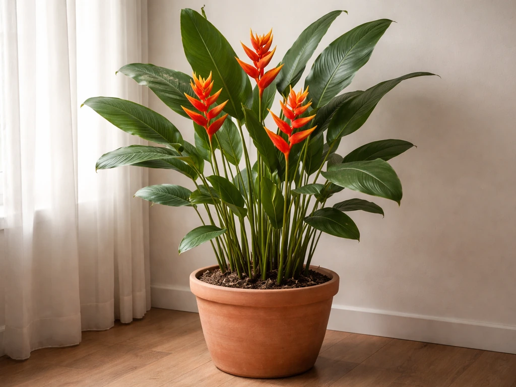 can heliconia grow indoors