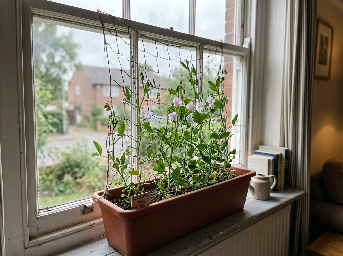 Can You Grow Sweet Peas in a Window Box Indoors? How