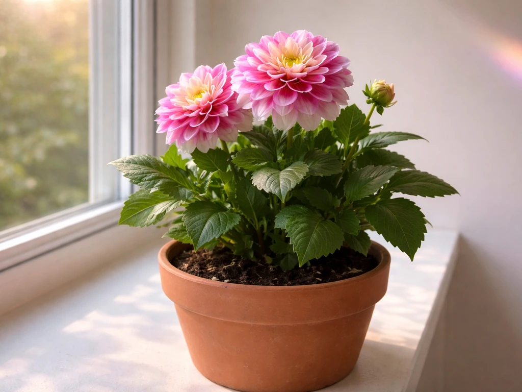 can dahlias grow indoors