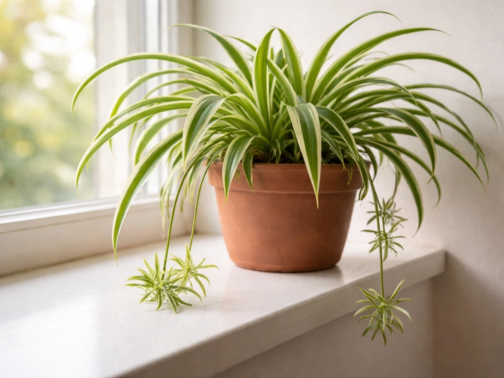 can spider plant grow indoors