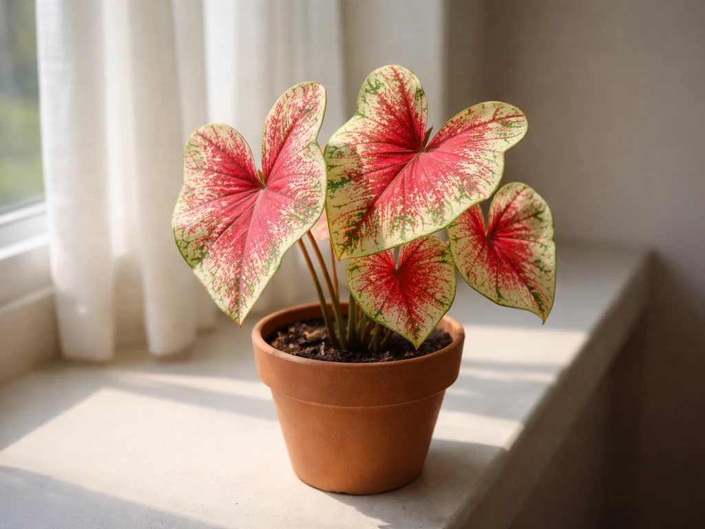 can caladiums grow indoors