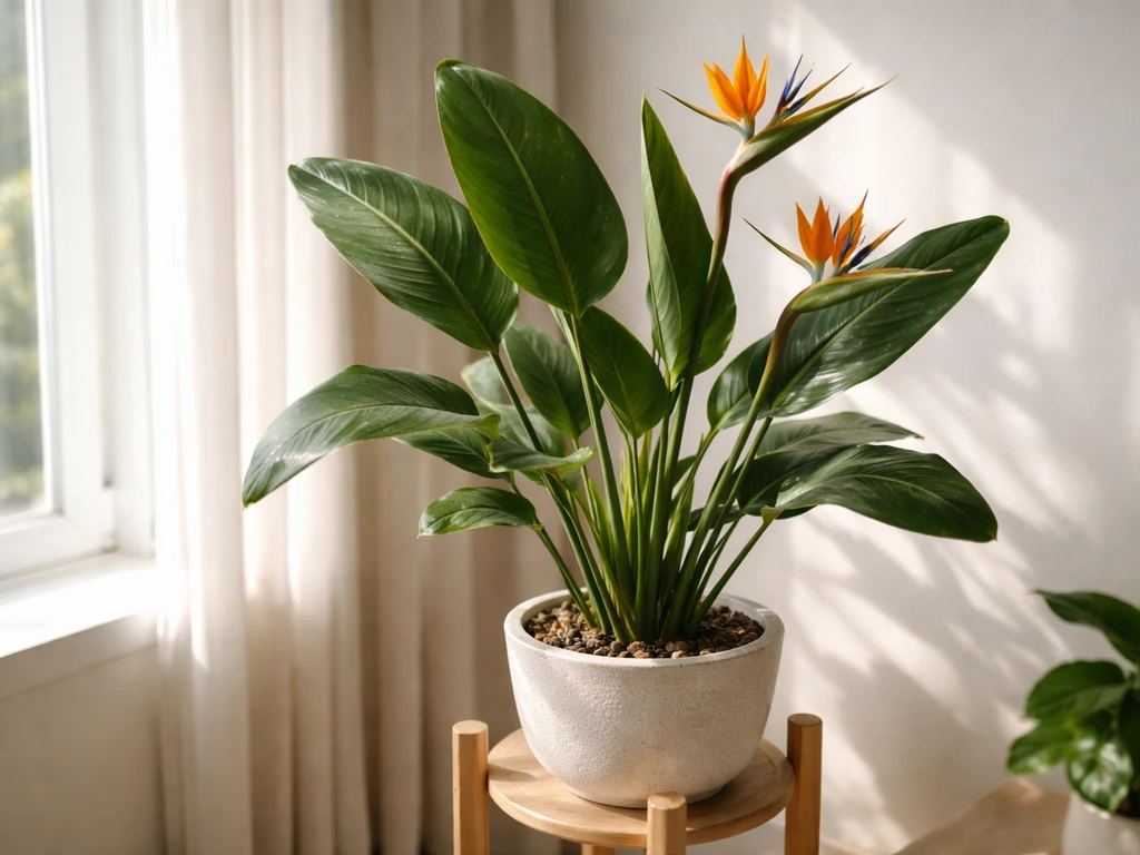 can a bird of paradise grow indoors