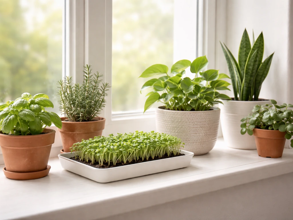can you grow plants inside