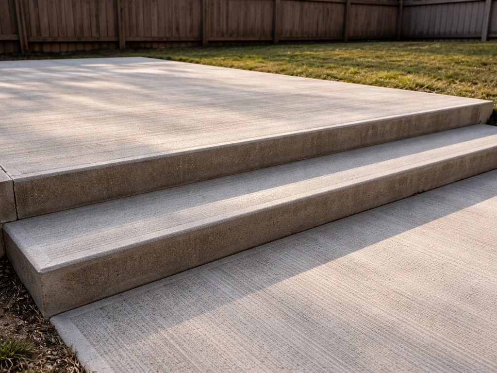 Steps for Concrete Patio: Build or Add Patio Step Runs