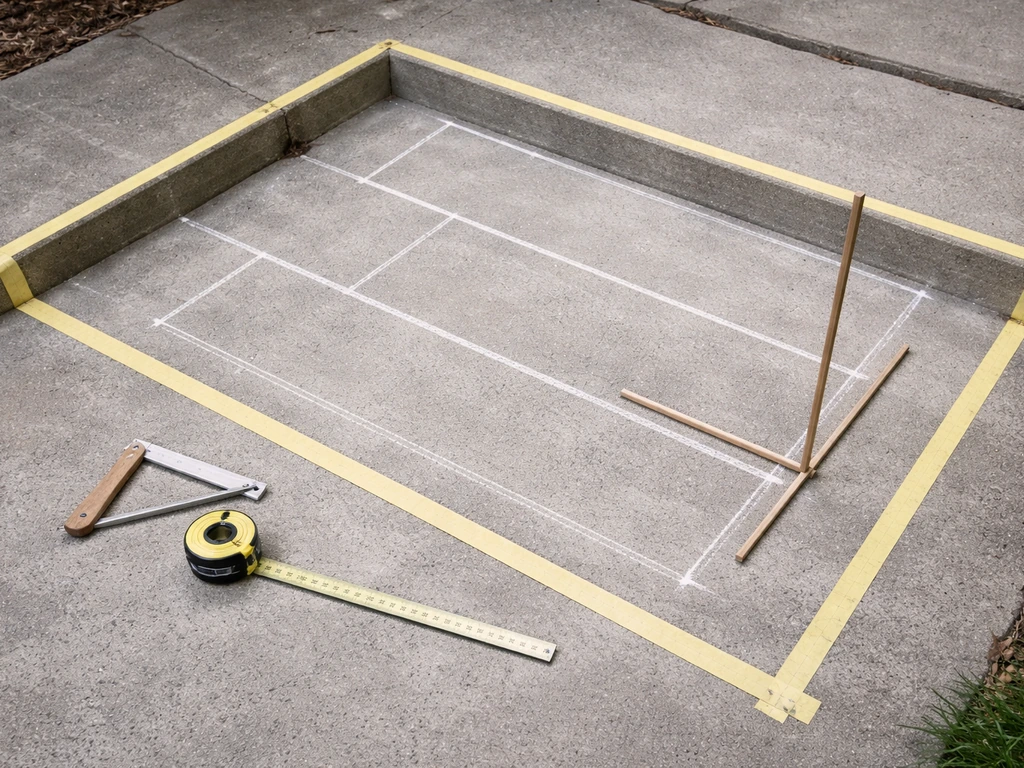 concrete patio with steps